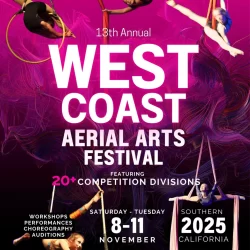 West Coast Aerial Arts Festival 2025